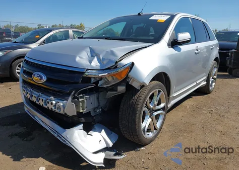 2013 Ford Edge Sport from USA, damaged, VIN 2FMDK3AK1DBA33215